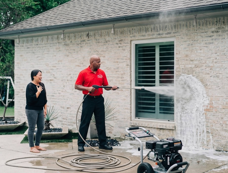 Pressure Washing in Irving, TX
